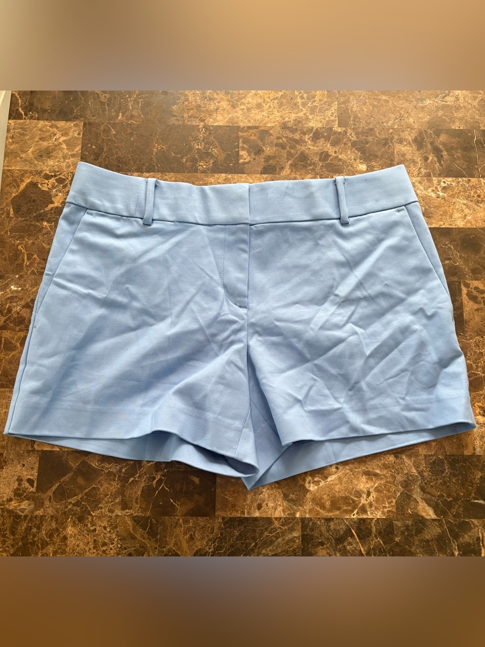 NWT Ann Taylor LOFT Riviera Shorts in Light Blue 4sz